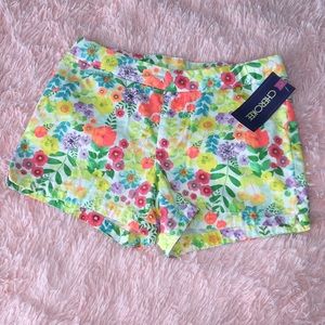 Cherokee Girls Floral Shorts